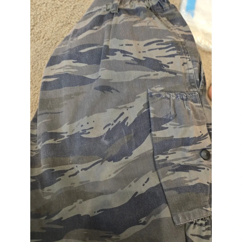 Hero Collection Utility Cargo Pants Mens 38x32‎ Gray Tiger Camo Tactical Outdoor